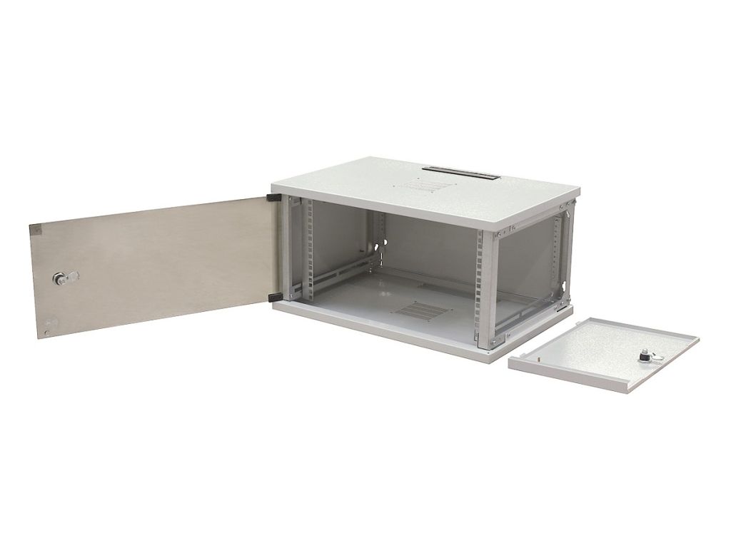 19" Wandschrank 6 HE einteilig, 600mm tief