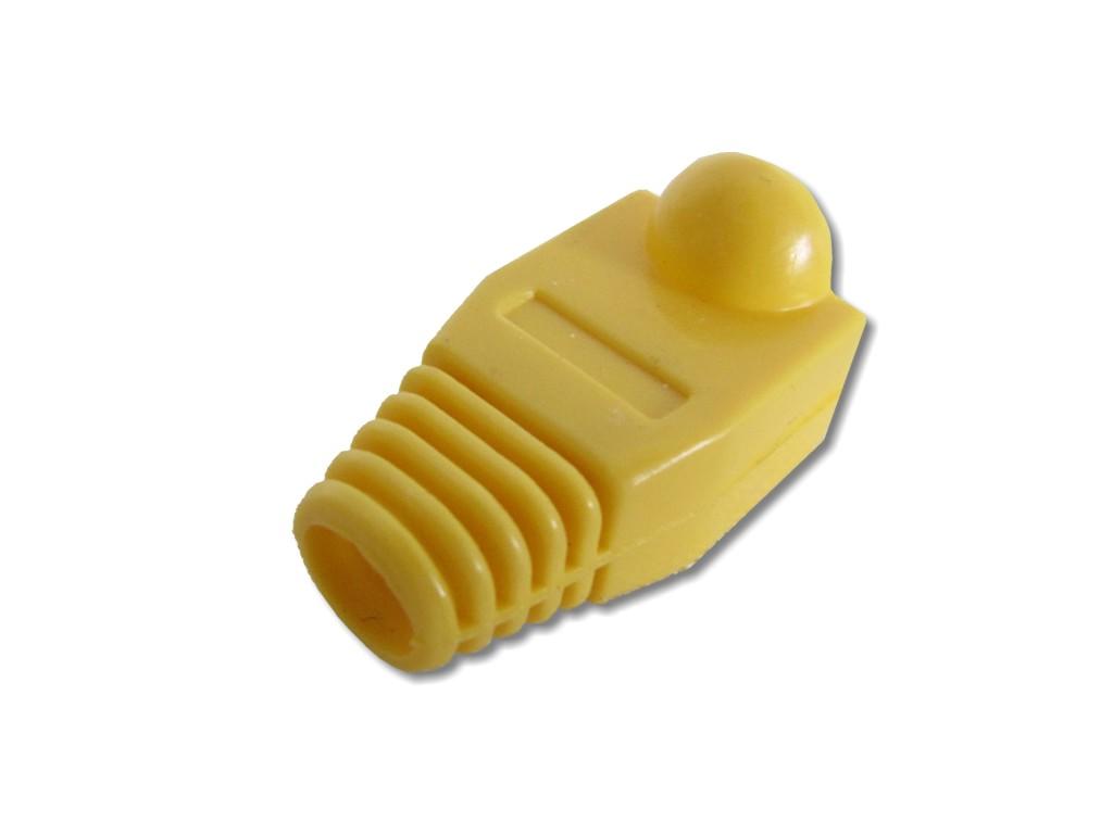 RJ45 Knickschutz, gelb