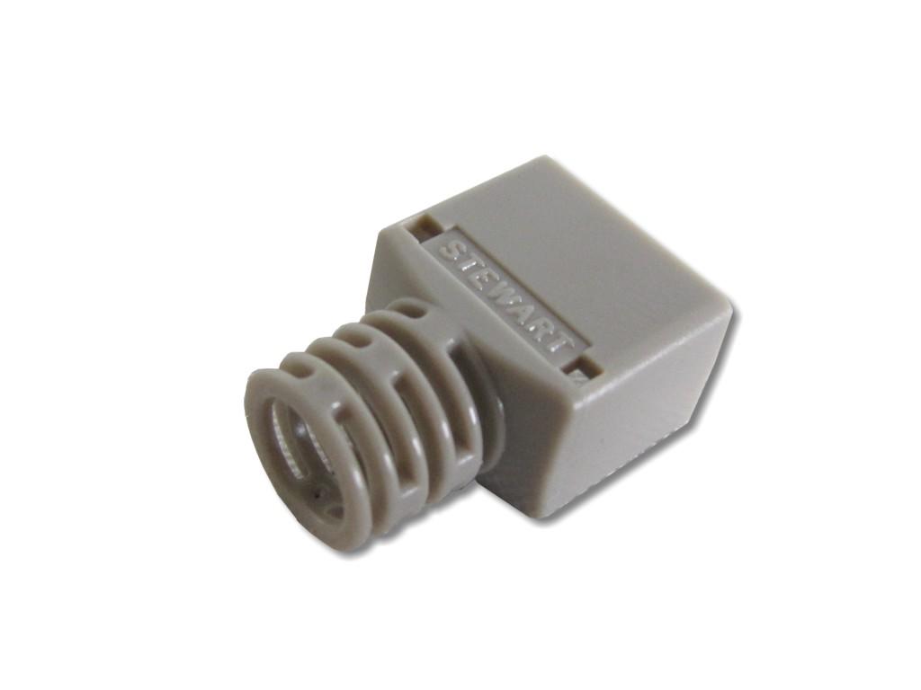 Stewart RJ45 Knickschutz, grau