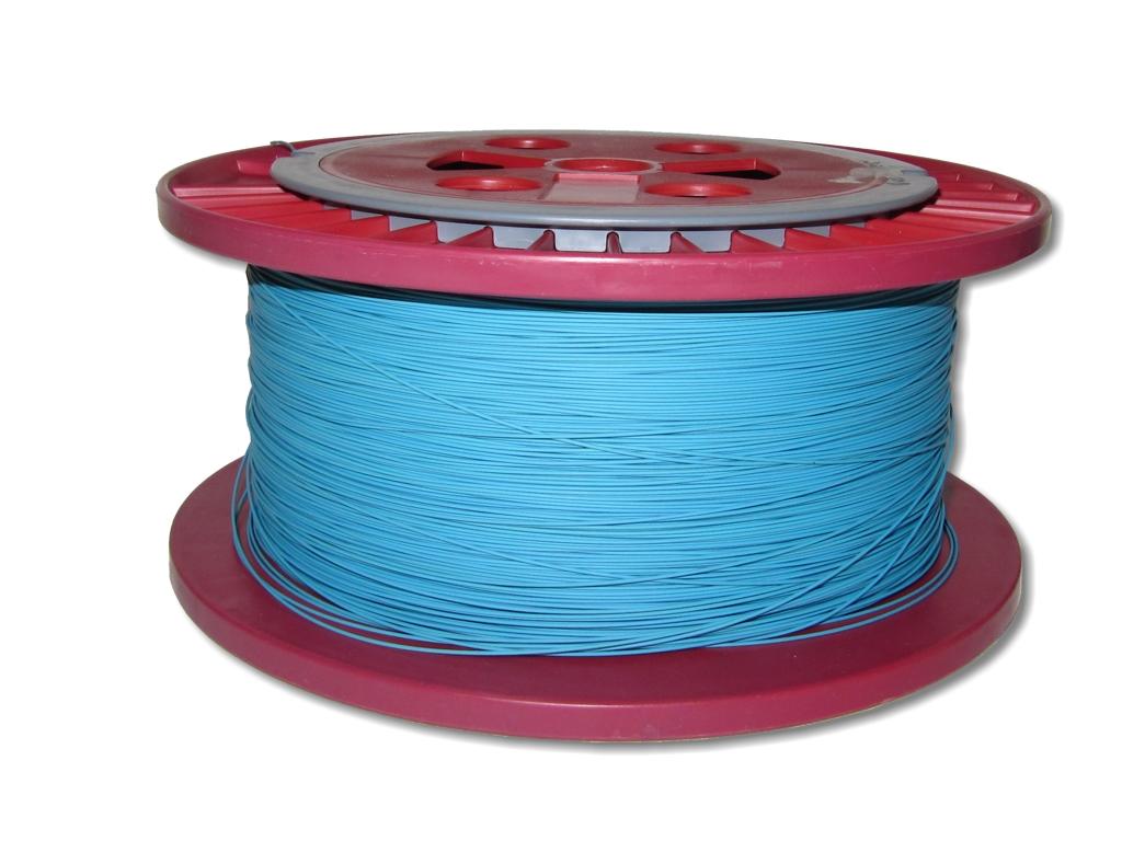 760m LWL Pigtailader 9/125µm OS2 trockene Kompaktader 0,9mm blau