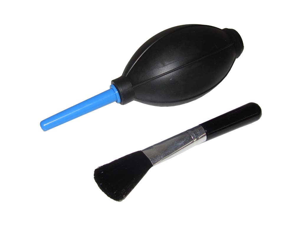 Reinigungsset mit Blasbalg und Reinigungspinsel
