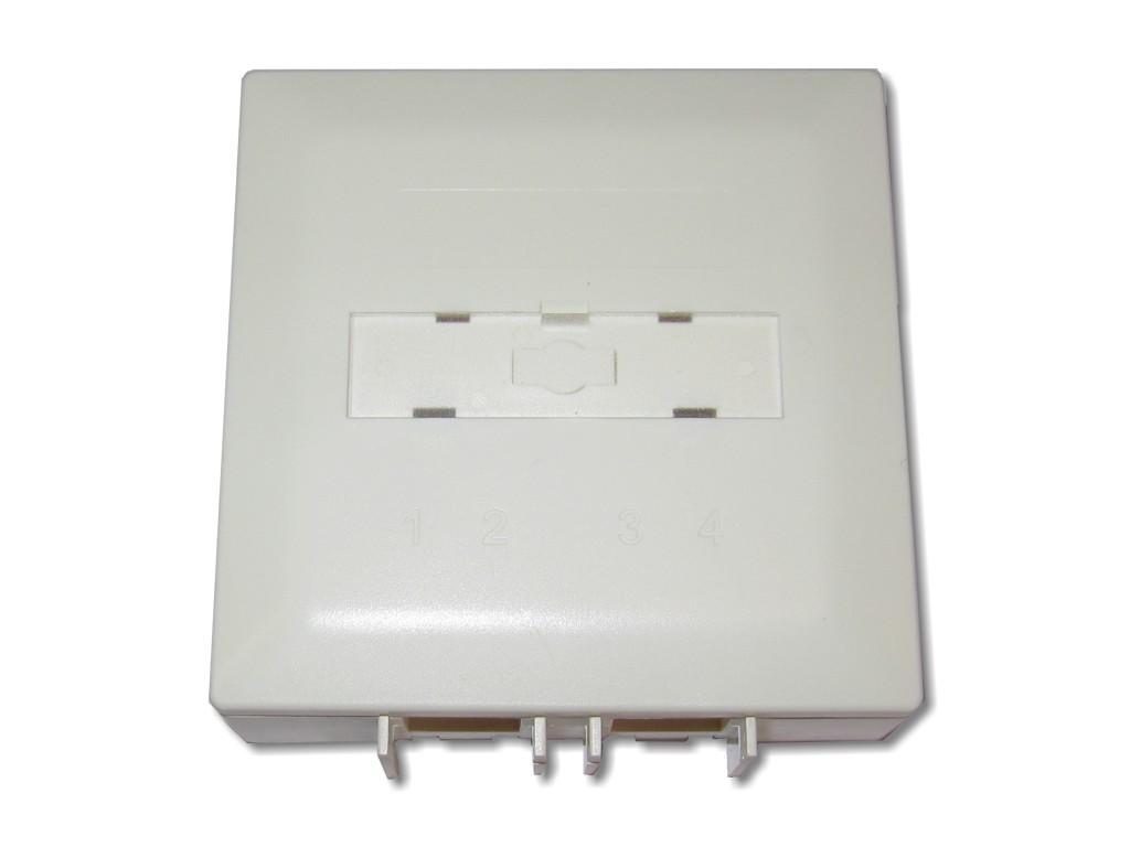 LWL FTTH Anschlussdose für 2x LC duplex oder SC simplex