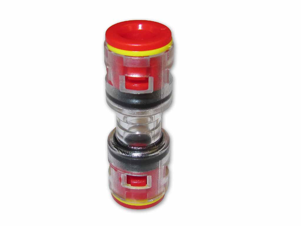 7mm Mikrorohr Verbinder microduct connector innen 5.5mm mit Clips