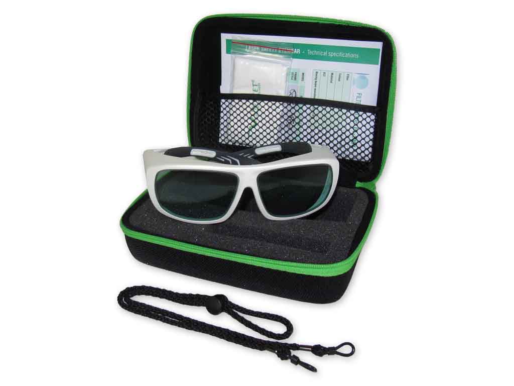 Laserschutzbrille UNIVET-562S.00.00.200  815-3000/10600nm Bügelbrille