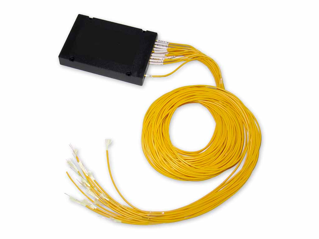PLC Splitter 1x16  9/125µm G657A1 2mm Kabel gpon Länge 2m