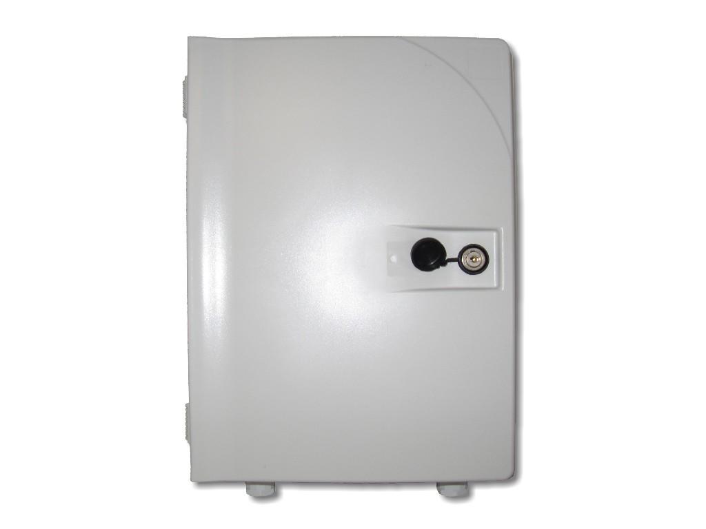 LWL FTTH Wandverteiler IP54 für 24 Fasern und 12 simplex duplex oder Quad Kupplungen