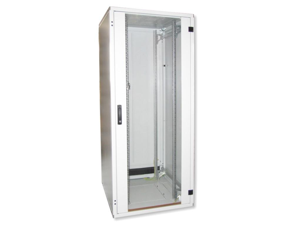 19" Netzwerk- / Serverschrank 42HE 800x1000 mit Glastür