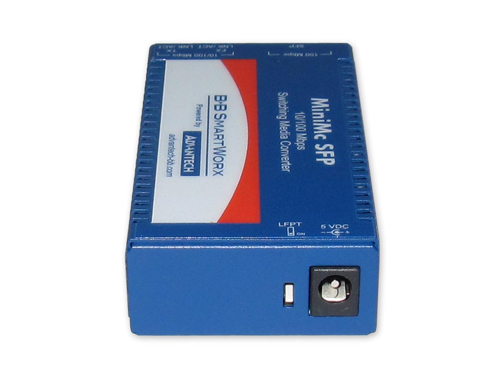Advantech IMC-350-SFP-PS-A Mini Medienkonverter SFP 100Mbps
