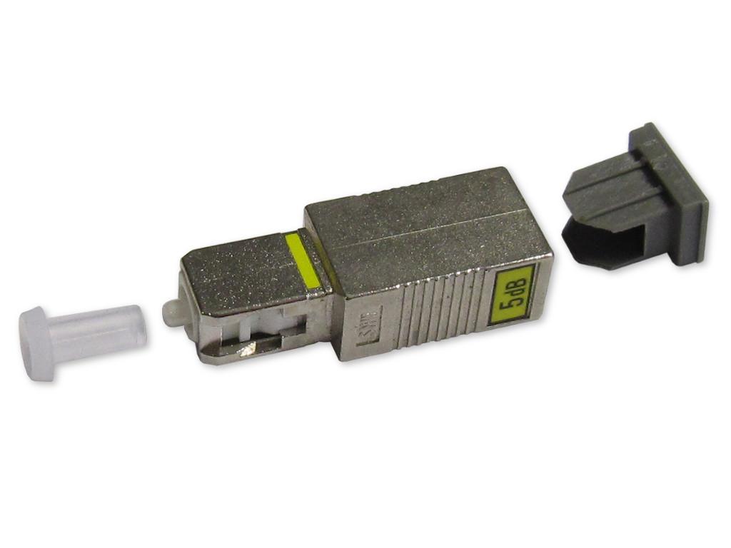SC singlemode LWL Dämpfungsglied (Attenuator) 5dB