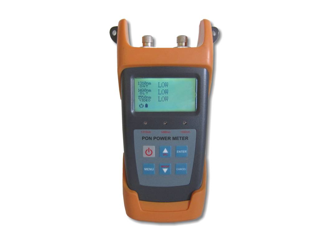 optisches LWL PON Power meter Pegelmessgerät mit Speicher