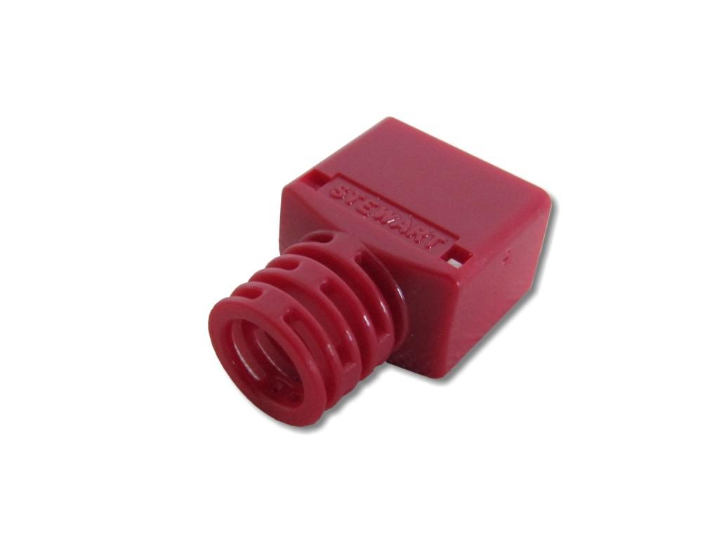Stewart RJ45 Knickschutz, rot