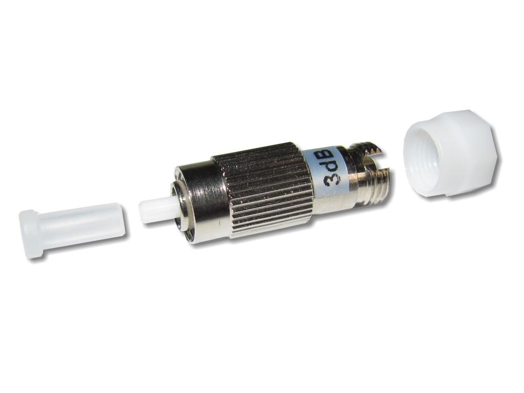 FC/PC singlemode LWL Dämpfungsglied (Attenuator) 3dB