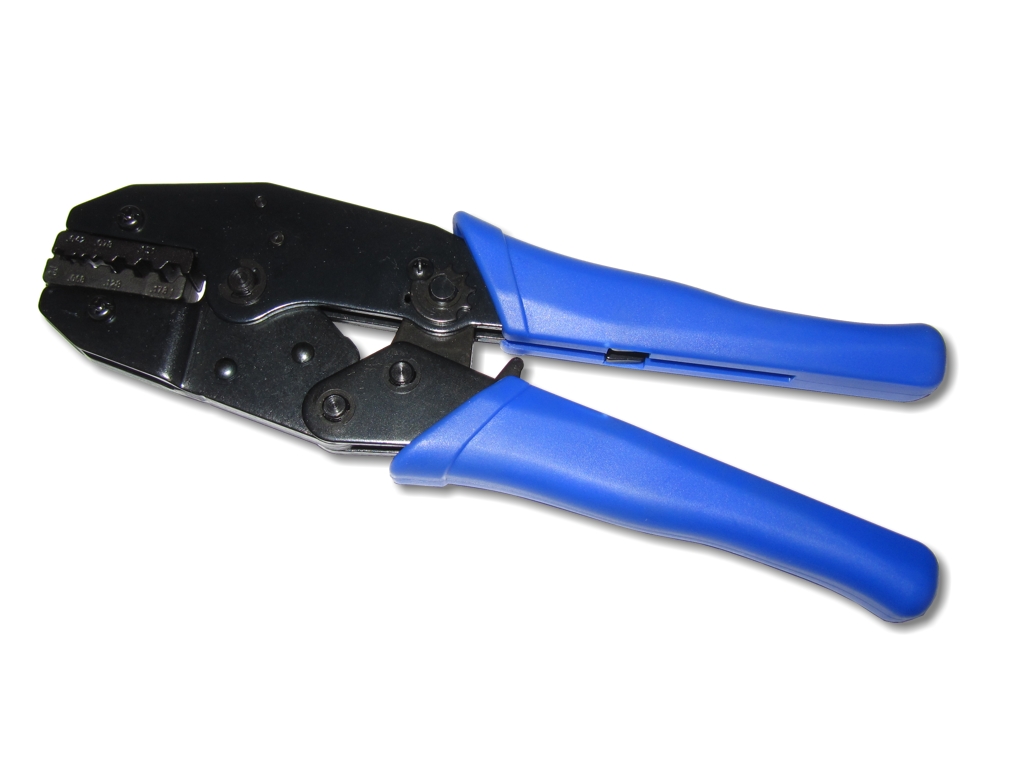 Miller 39840-2 LWL & Coax Crimpzange mit 5 hexagonalen und einer quadratischen Crimpung