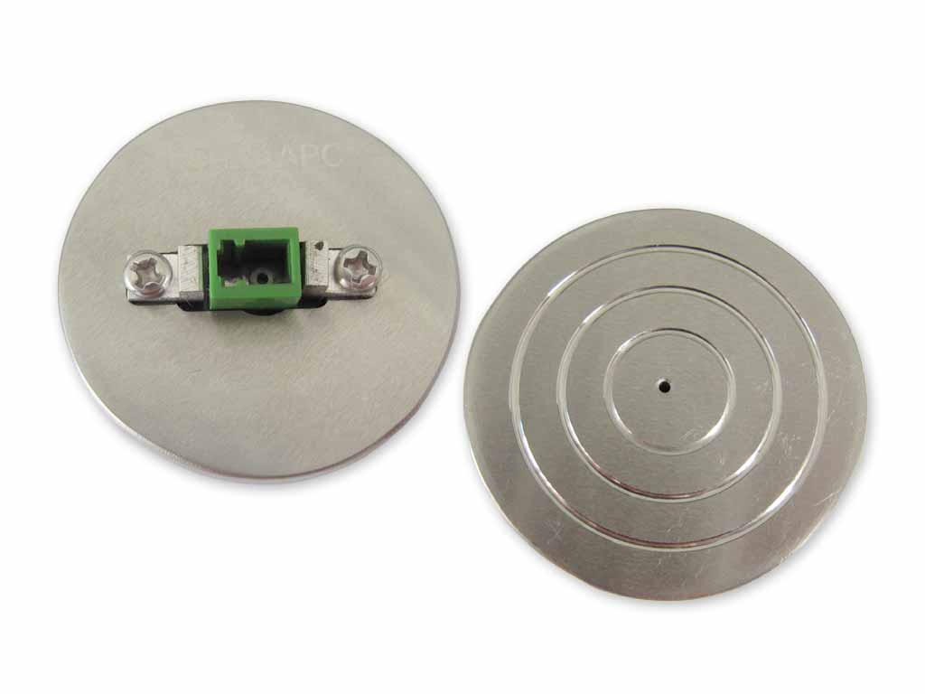 LWL Polierscheibe für LC/APC 8° Stecker polishing puck disc