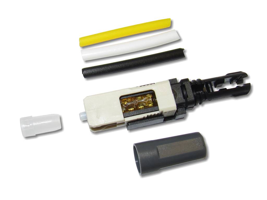 feldkonfektionierbarer LWL SC Stecker multimode universal für 250µm und 0.9/2.0/3.0mm Kabel