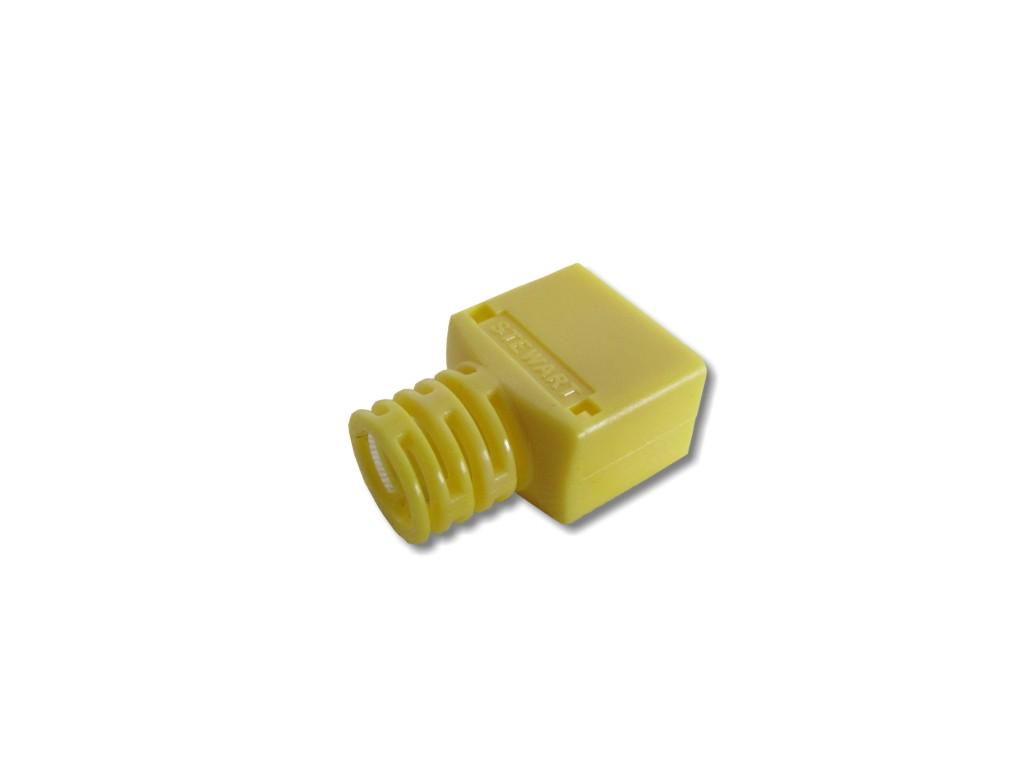 Stewart RJ45 Knickschutz, gelb