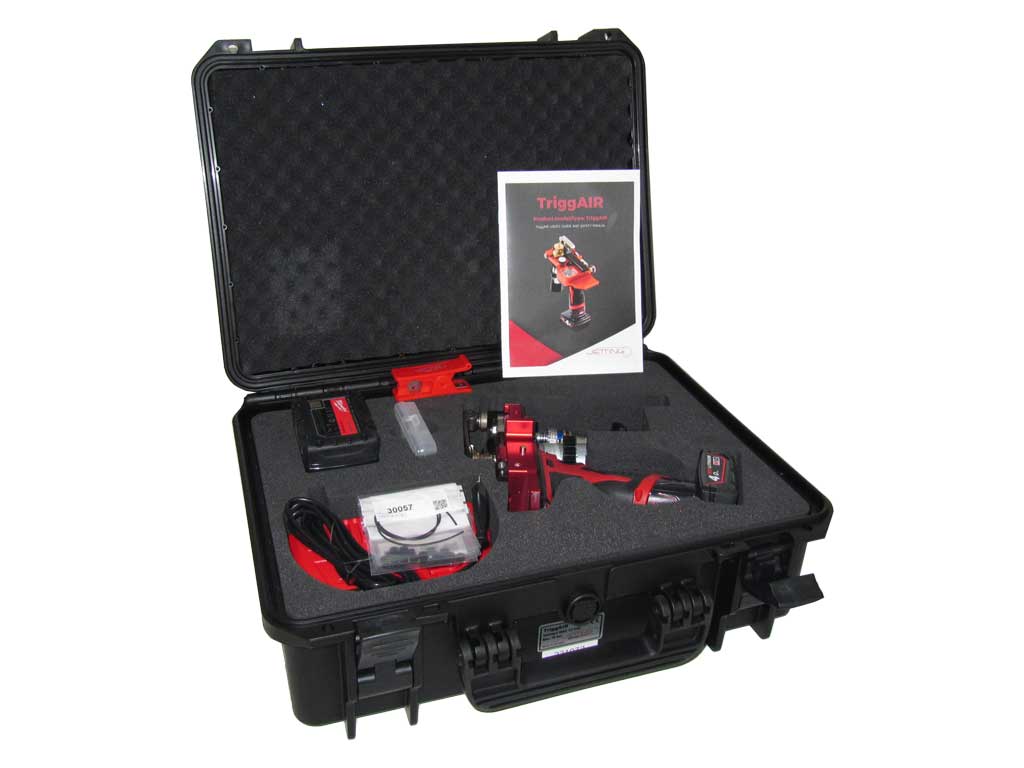 Jetting Triggair Einblasgerät für 0.8-3mm Kabeldurchmesser