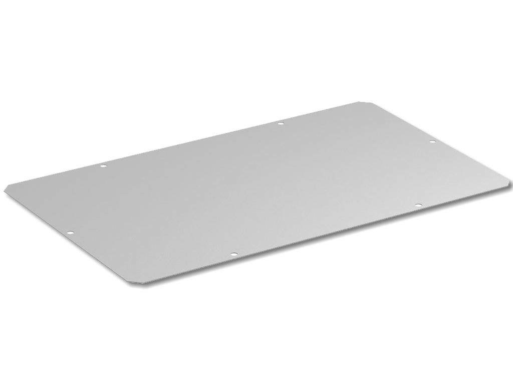 Abdeckplatte f. Dach/Boden 380x210 geschlossen