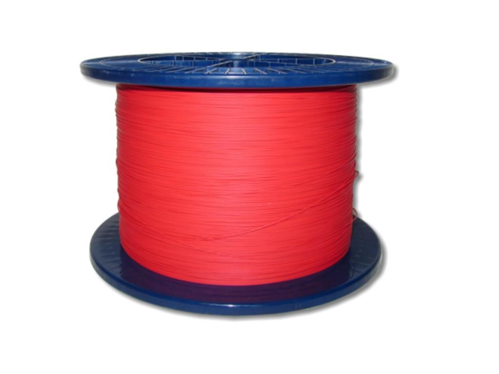 LWL Pigtailader 50/125µm OM4 trockene Kompaktader 0,9mm rot