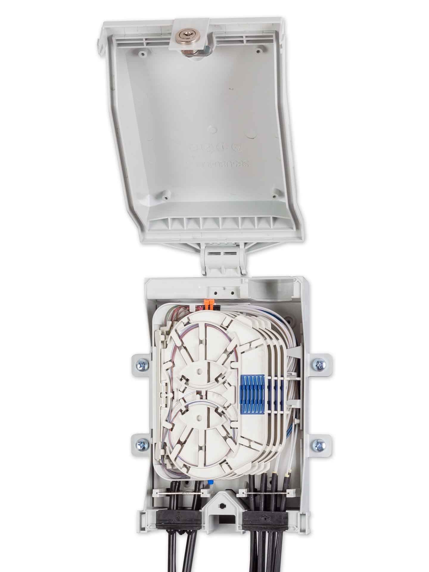 LWL FTTH Hausverteiler IP65 bis 24 Fasern