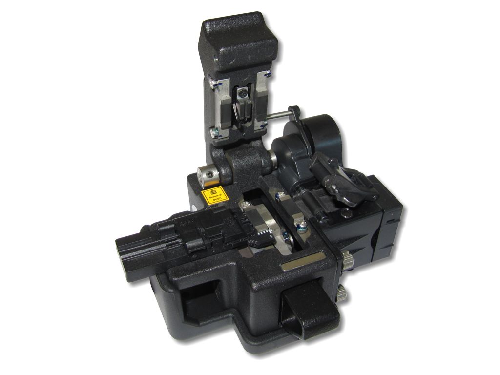 Fiberfox Mini50GB - professioneller LWL Cleaver / Faserbrechgerät mit automatischem Faserabtransport