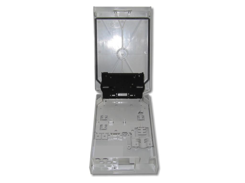 LWL FTTH Wandverteiler IP54 bis 8 Stecker oder 12 Fasern