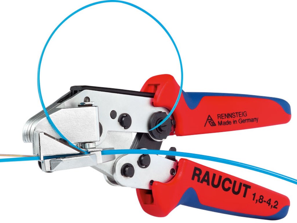 RAUCUT 1 Kit Bündelader Anschneidewerkzeug 1.8-4.2mm im Kunststoffkoffer