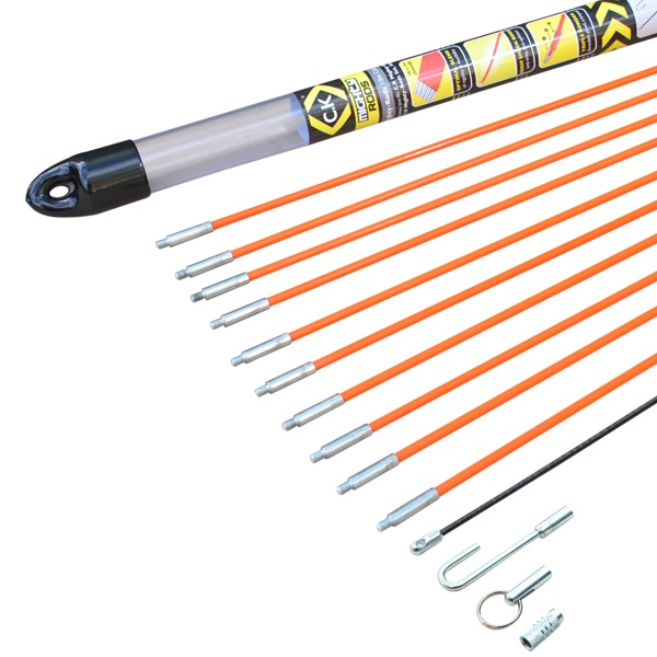 MightyRods Kabel Einzugstangen Set 10m