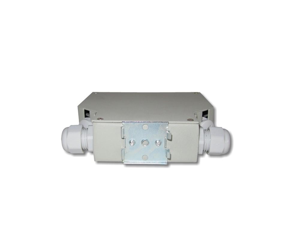 LWL Hutschienenverteiler 6x SC duplex oder LC quad für Hutschiene
