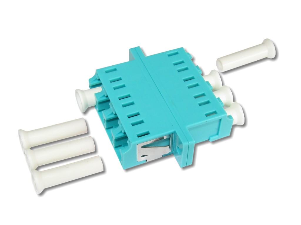 LC quad (4-fach) Kupplung multimode OM3