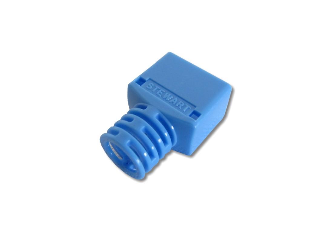 Stewart RJ45 Knickschutz, blau