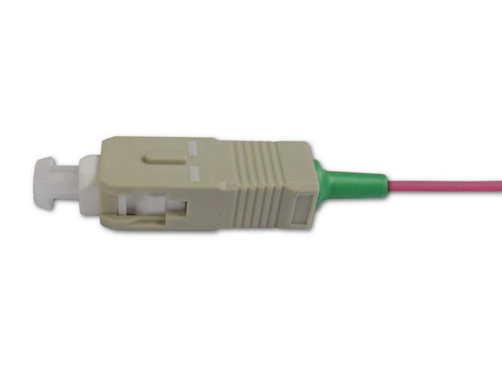 SC Pigtail multimode 50/125µm OM4, 2m