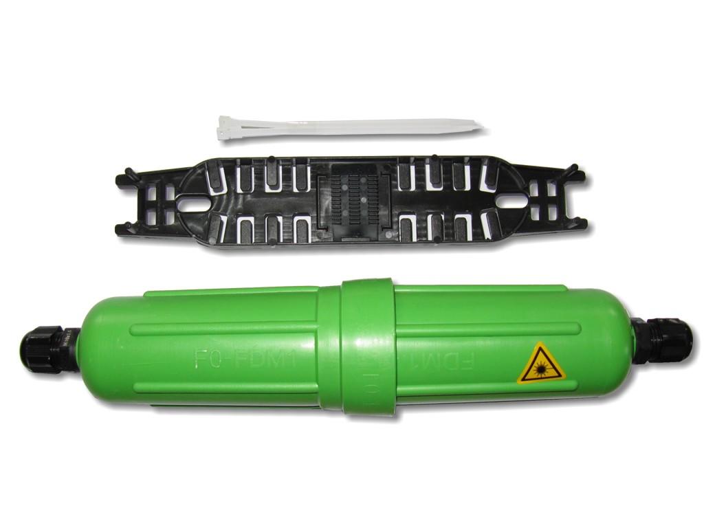 Friedl LWL Inline Glasfaser Muffe bis 24 Fasern