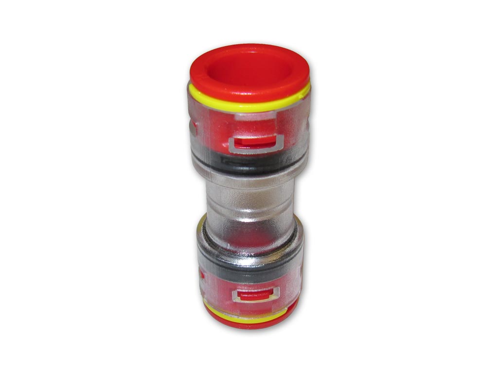 14mm Mikrorohr Verbinder microduct connector innen 12mm mit Clips