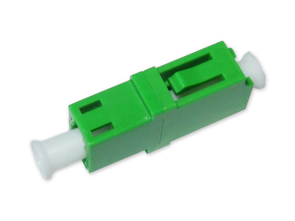 LC/APC  simplex Kupplung singlemode ohne Flansch