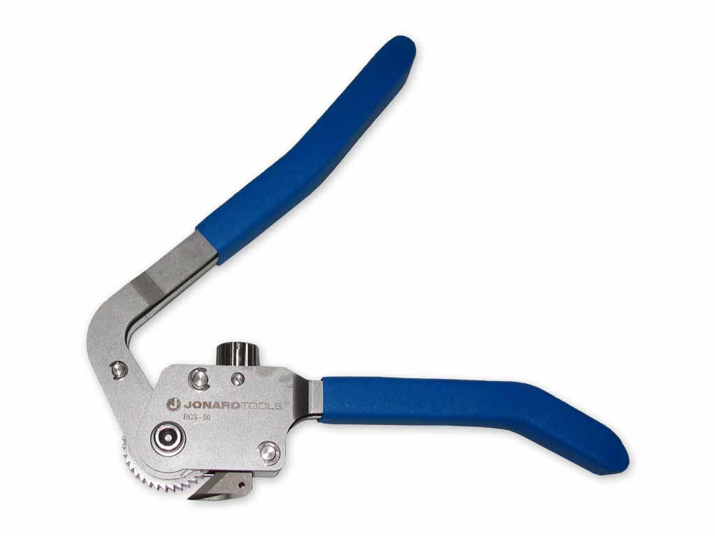 Jonard RCS-50 Ratschenschneider Rohrschneider Kabelmantel schneiden dicke Kabel und Rohre