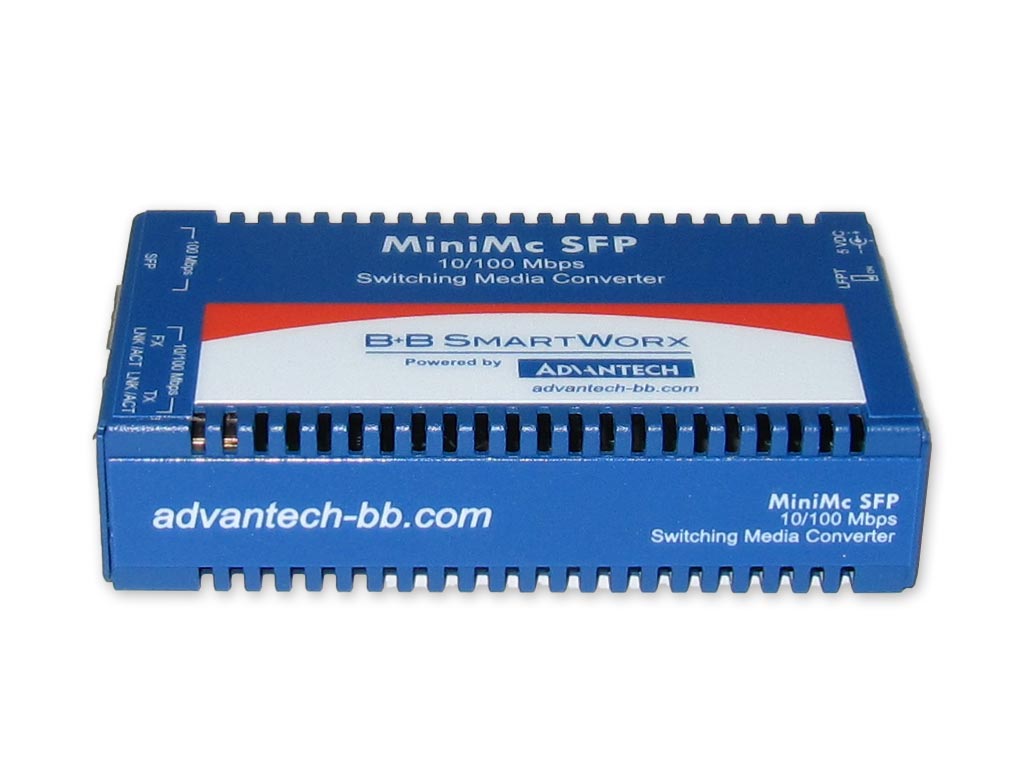 Advantech IMC-350-SFP-PS-A Mini Medienkonverter SFP 100Mbps