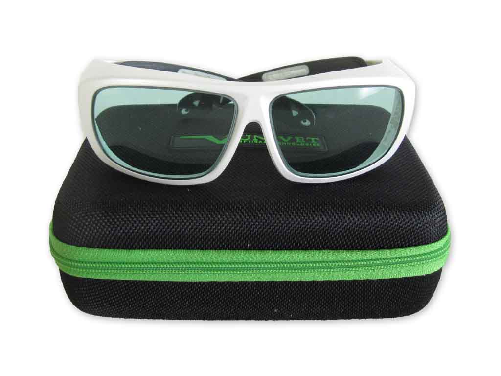 Laser Schutzbrille UNIVET-562S.00.00.200  815-3000/10600nm Bügelbrille 