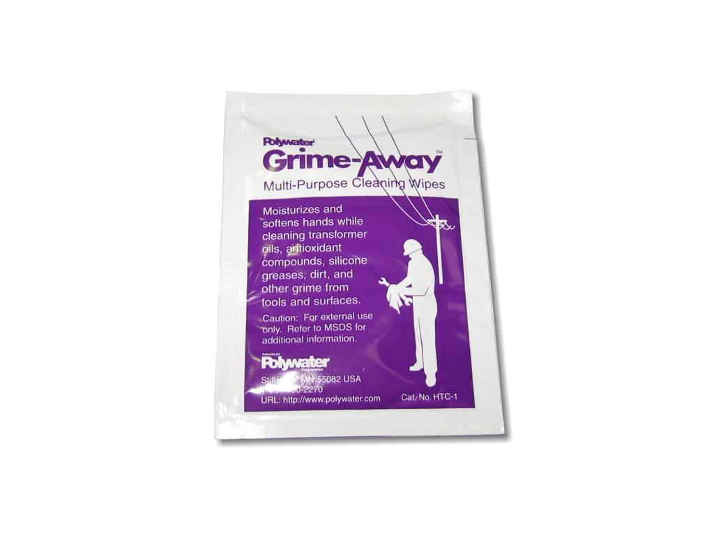 Polywater Grime Away Universal getränktes Reinigungstuch HTC-1