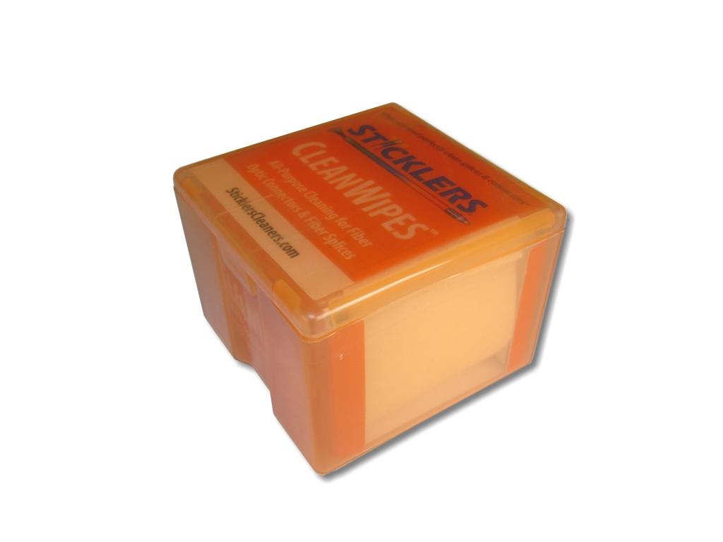 Sticklers CleanWipes MCC-WCS640 - LWL Reinigungstücher in Kunststoffbox