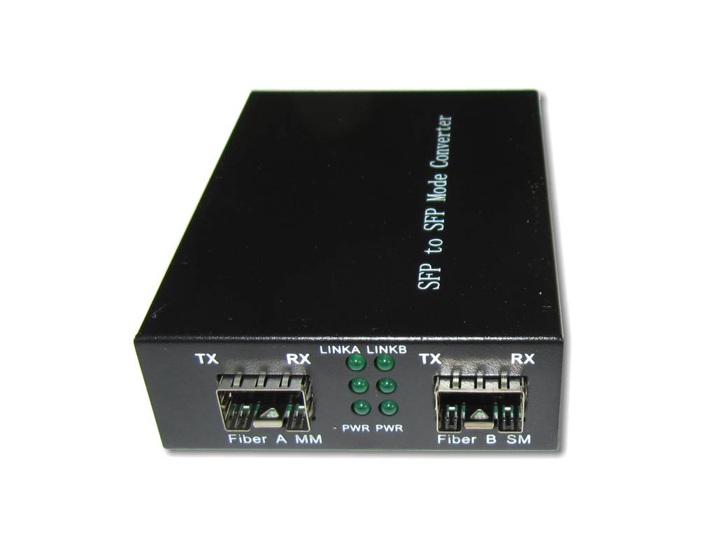 LWL Media converter SFP zu SFP ohne Module