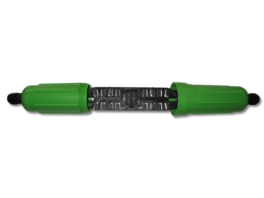 Friedl LWL Inline Glasfaser Muffe bis 24 Fasern