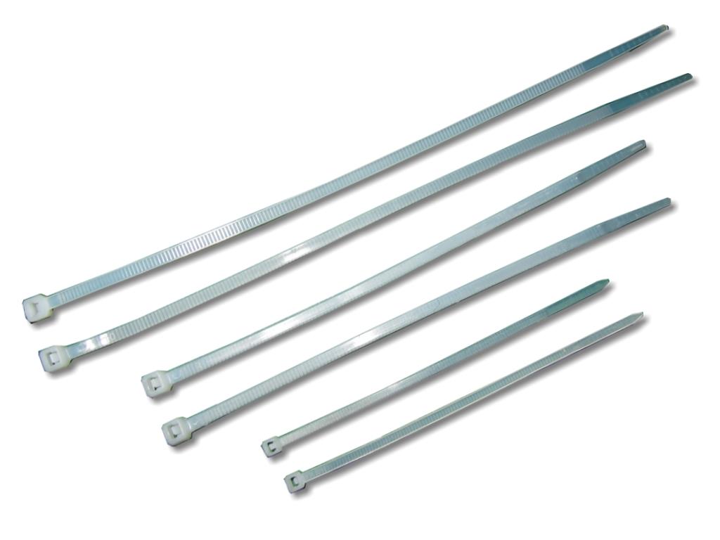 Kabelbinder 2,5 x 100 mm natur, 100er Pack