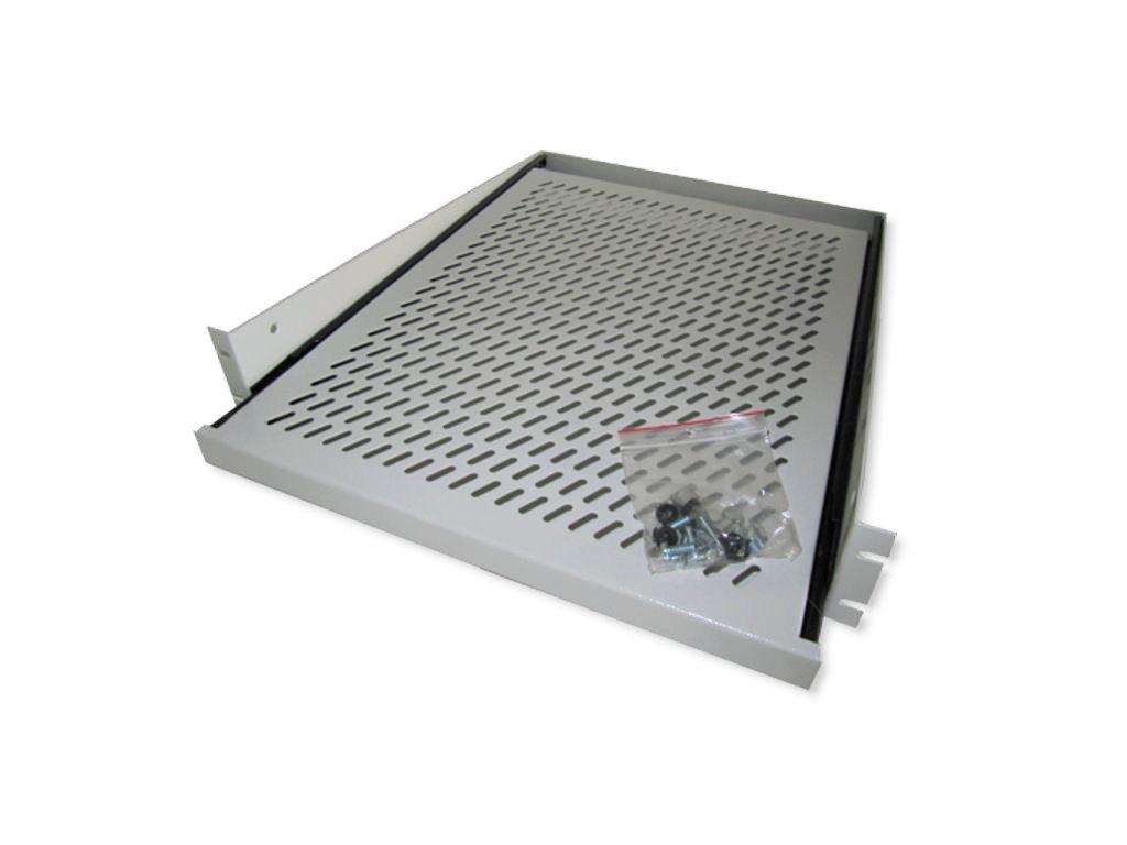 19" Fachboden ausziehbar 555mm 2HE